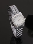 HAUTE SAUCE Women's The Ribbed H-Link Round Watch SS25_HSWC1367